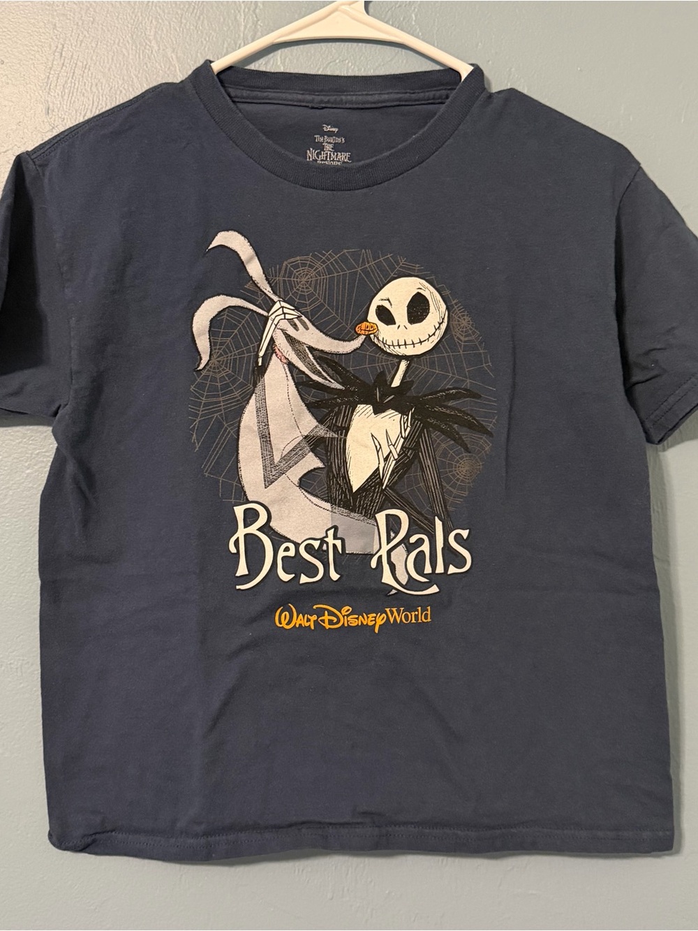 Disney Disney 'Best Pals' Jack Skellington Kids Tee - Navy